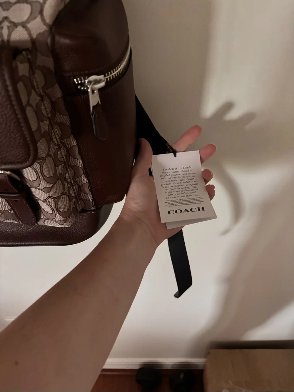 Coach signature canvas